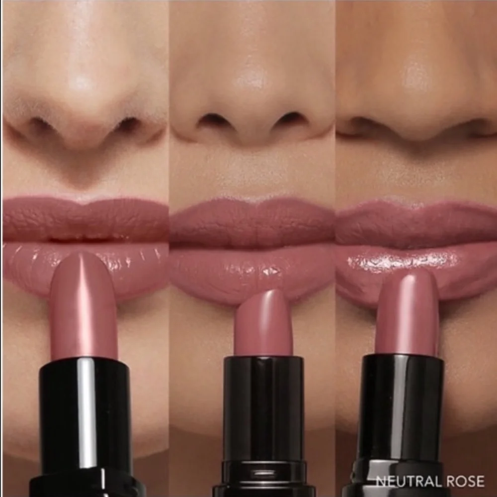 2 Bobbi Brown Luxe Lip Color Neutral Rose Lipsticks